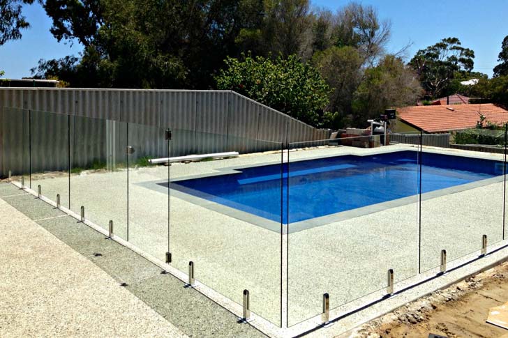 Glass Pool Fence Installation